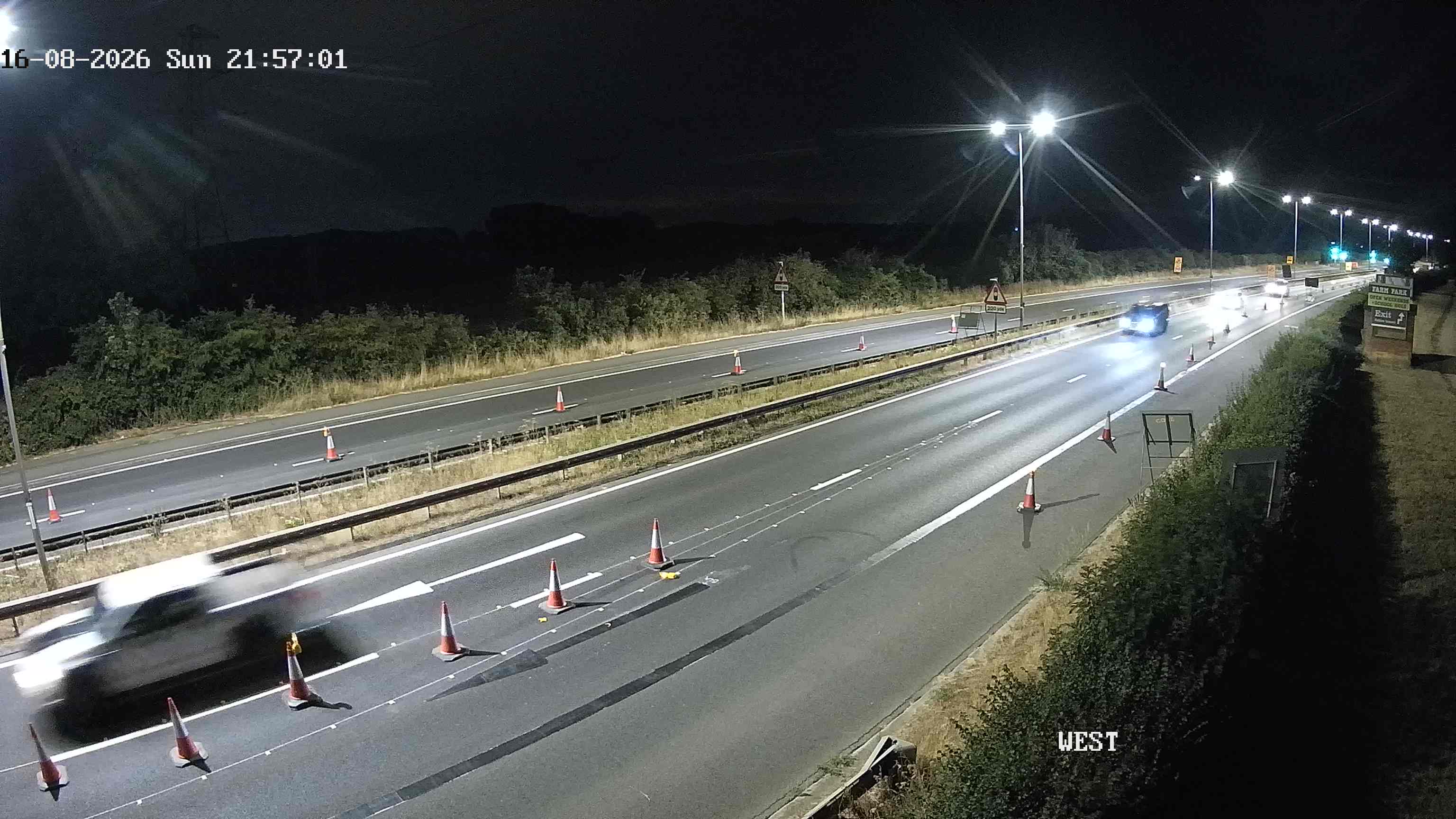 West Facing Camera traffic camera