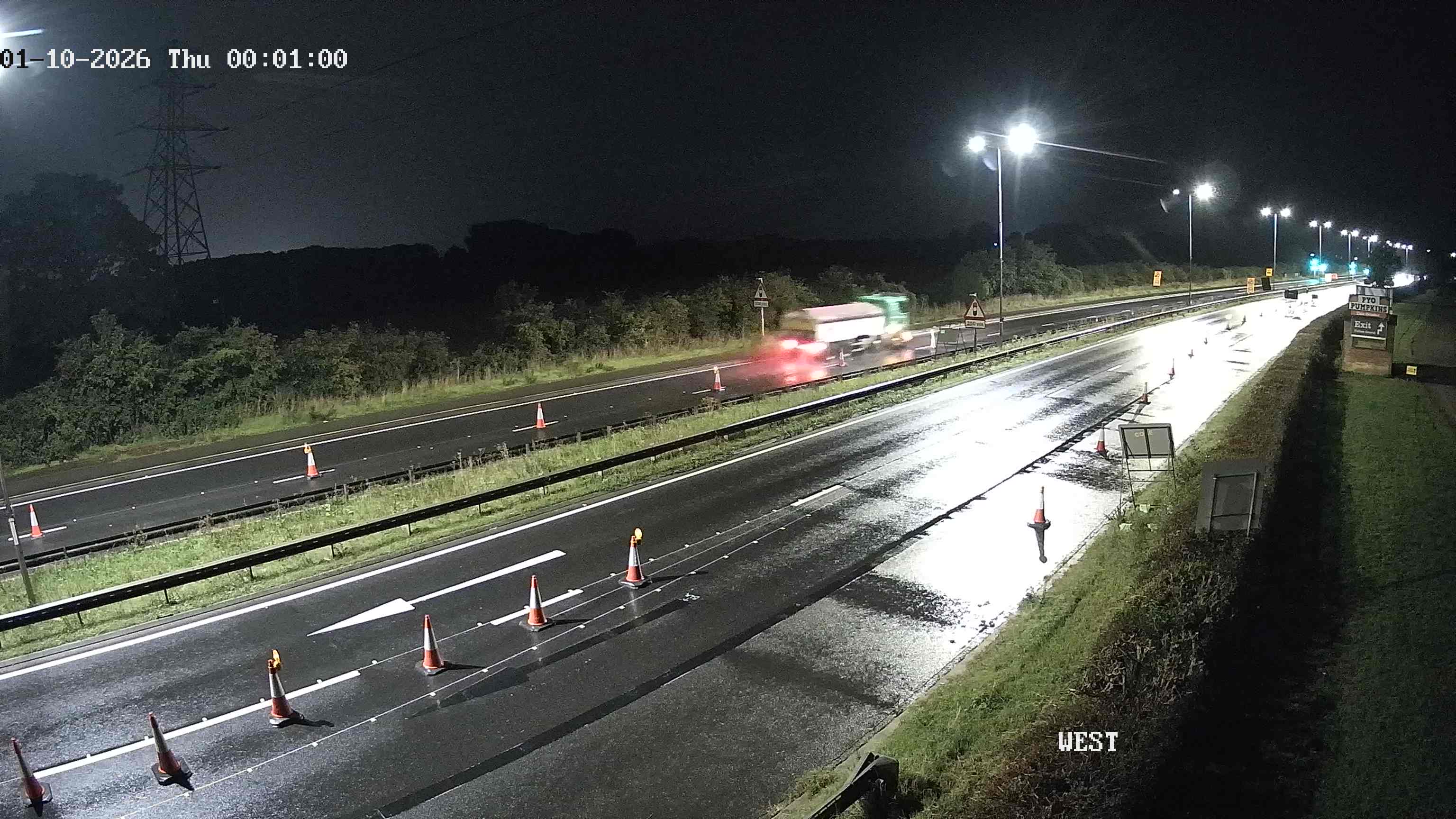 West Facing Camera traffic camera